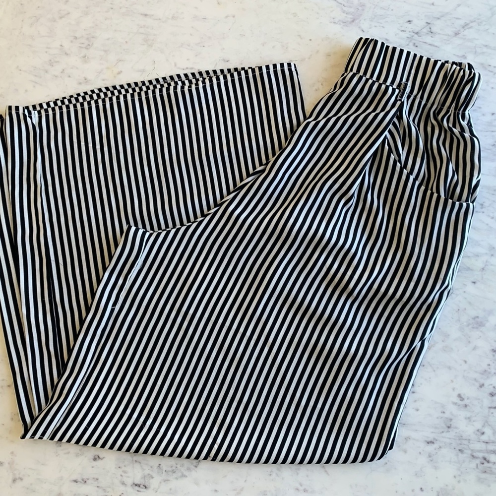 NWT: Wide Leg Women's Striped Pants